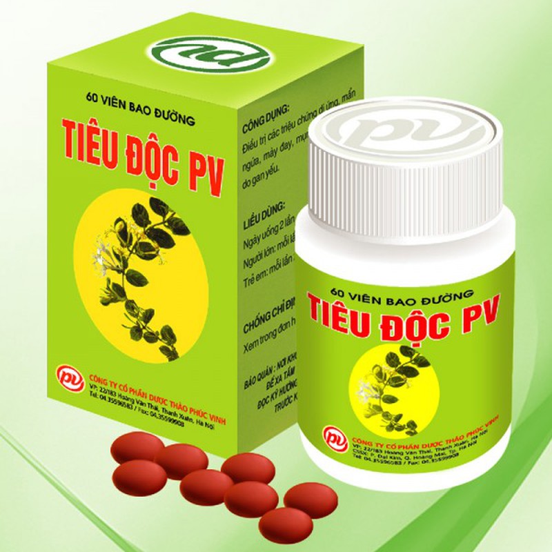 Tiêu độc PV bị thu hồi năm 2016.  