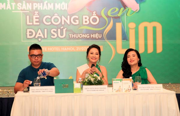 Đại sứ Thương hiệu Sen Slim – giảm cân an toàn, tăng cân tự nhiên  – Diễn viên Bảo Thanh (Ảnh: IT)