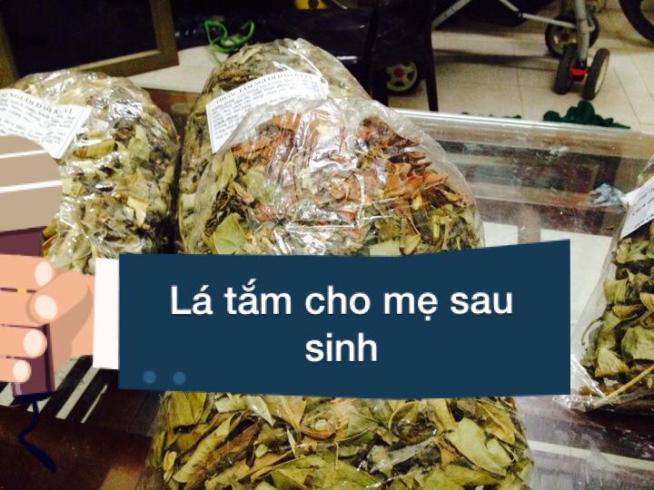 lá tắm cho phụ nữ sau sinh