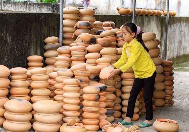 Làng gốm làm nồi đất nung duy nhất ở xứ Nghệ